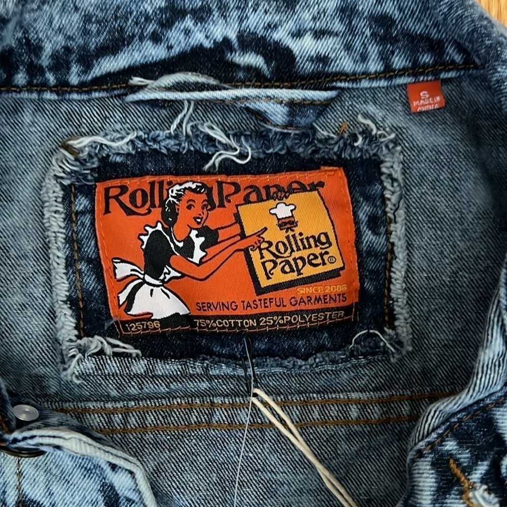NWT DENIM JACKET - Picture 8 of 14